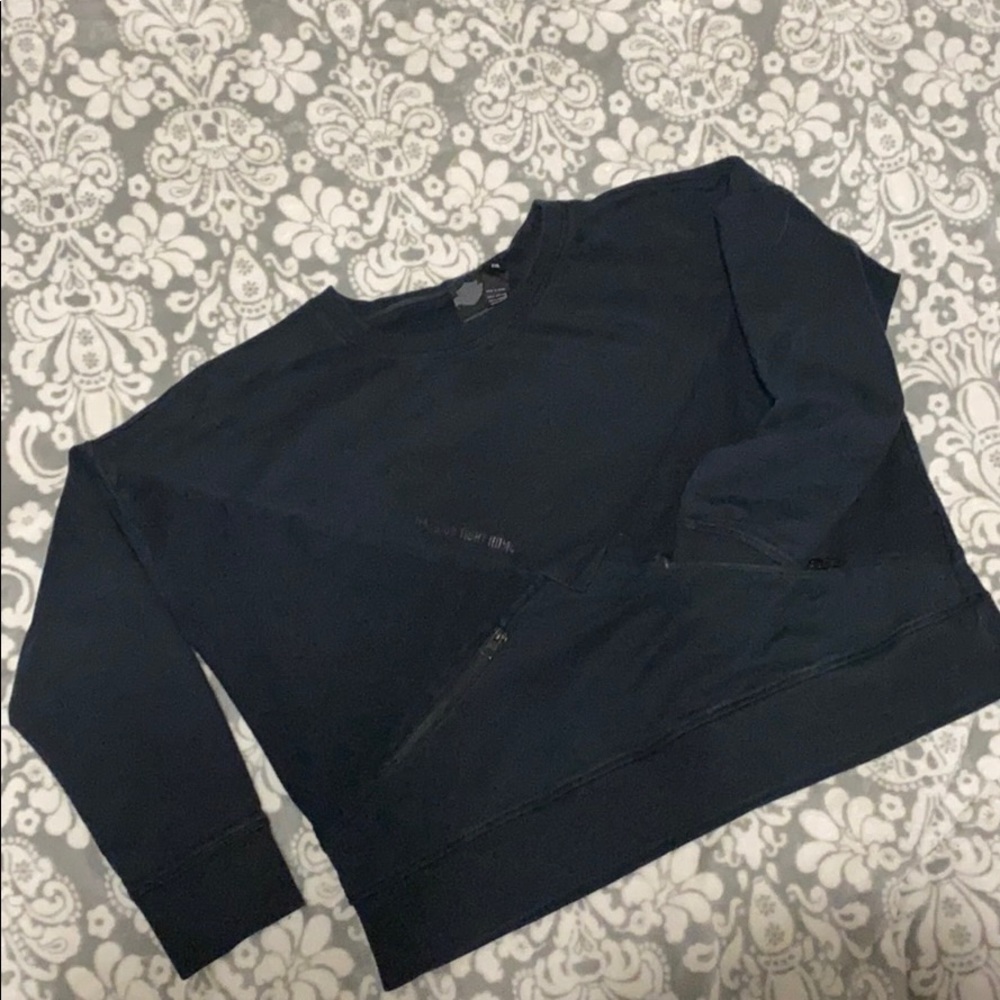 Harley Davidson black simple sweatshirt